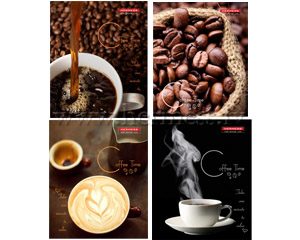 Klade standarta 96lpp, 165*205mm, rtiu, Coffee